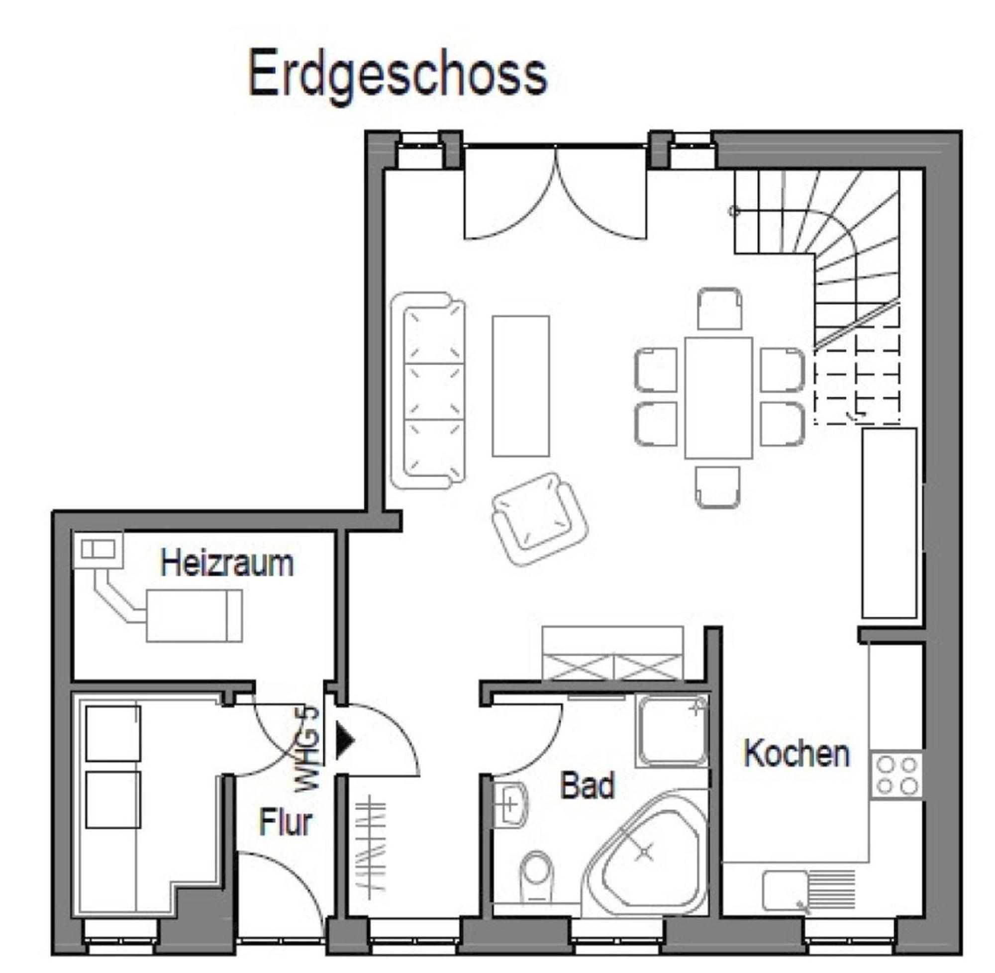 Deichhof Whg 5 Apartment Dunsum Luaran gambar